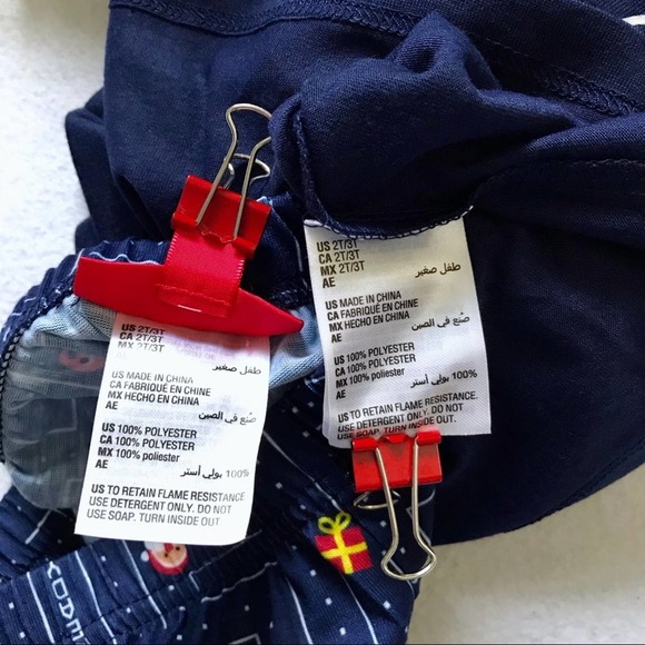 Family PJs NWT 2 Piece Christmas Pajamas for Kids 2T/3T - Picture 9 of 10